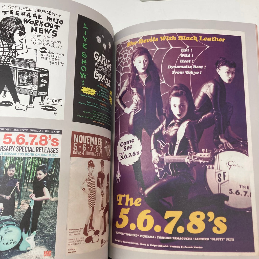 The 5.6.7.8’s - Flyers From 1986 to 2026 - Book