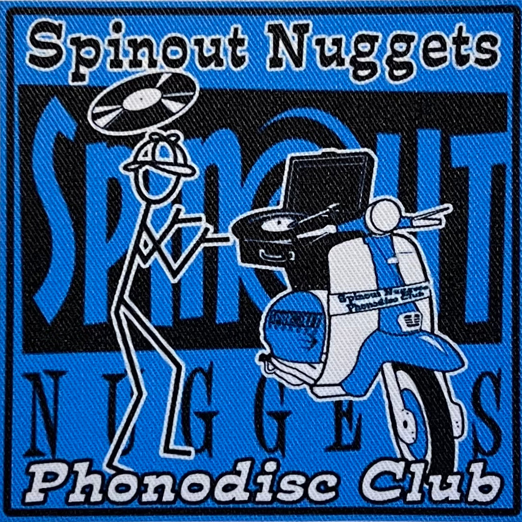 Spinout Nuggets Phonodisc Club Patch