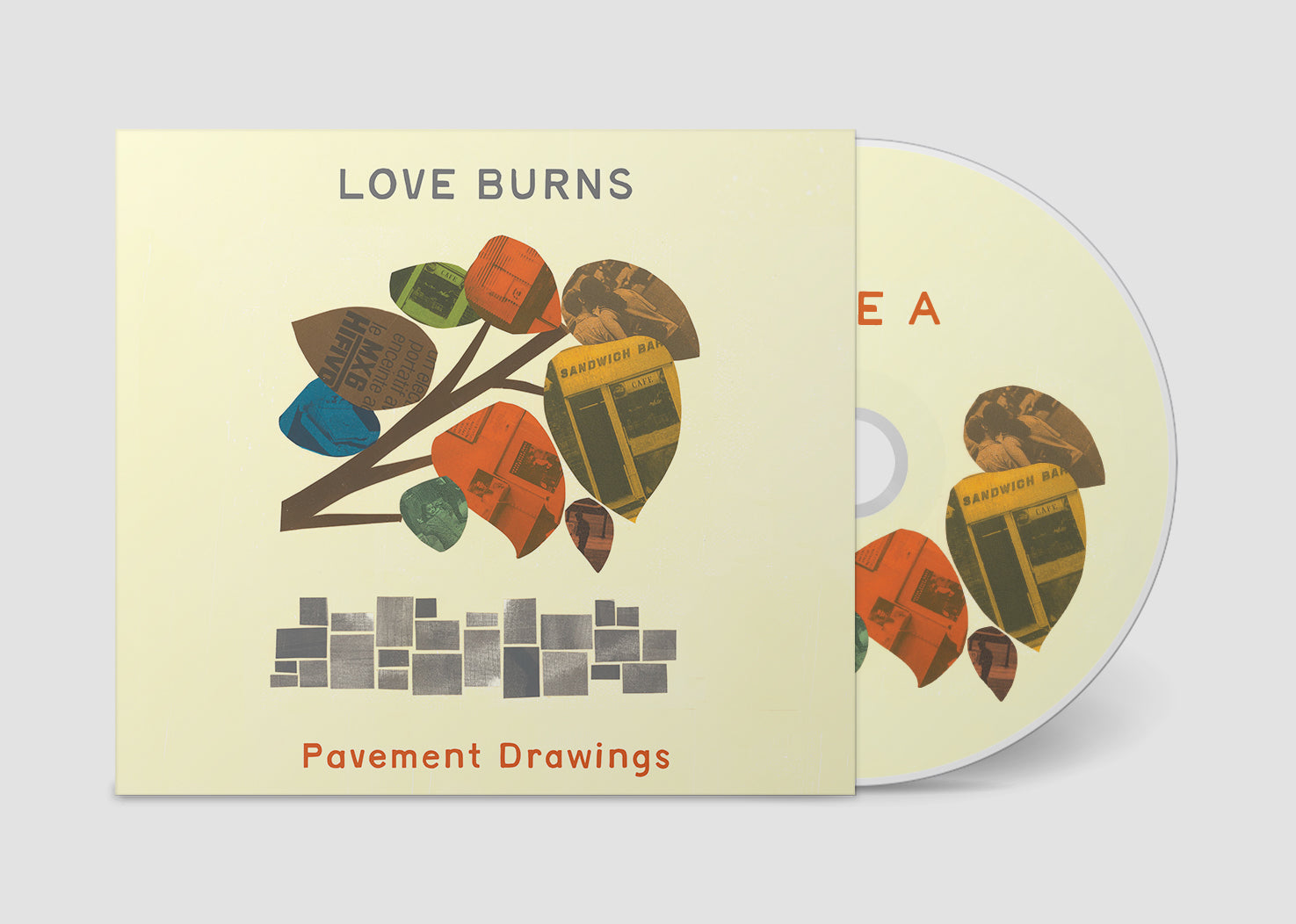 Love, Burns - Pavement Drawings (LP/CD)