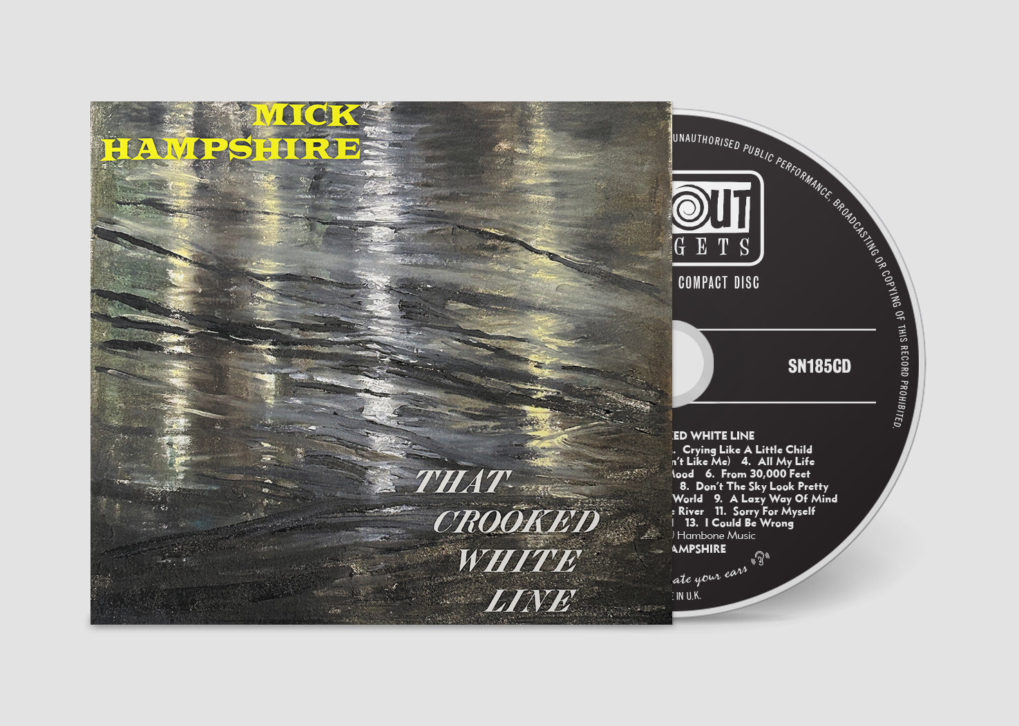 Mick Hampshire - That Crooked White Line (LP/CD) (pre-order)
