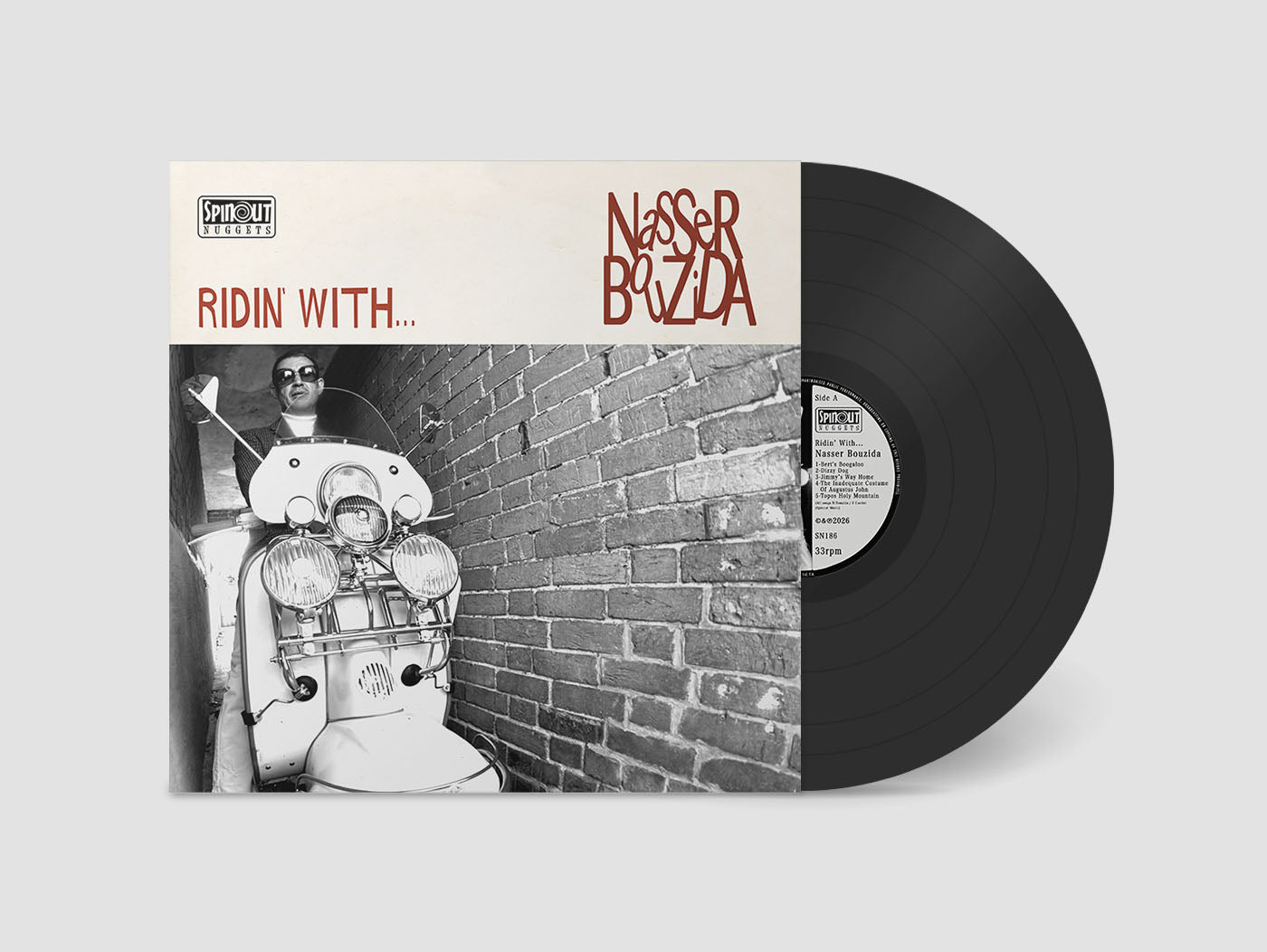 Nasser Bouzida - Ridin' With... (LP/CD) (pre-order)